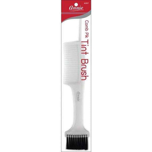 Tint Brush With Comb And Pik - Clear