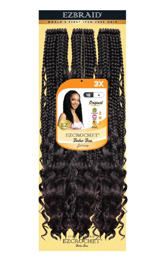 EZCROCHET Boho Box 18" X3