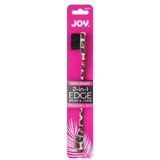 Joy Double-Sided Edge Brush and Comb Animal Asst.