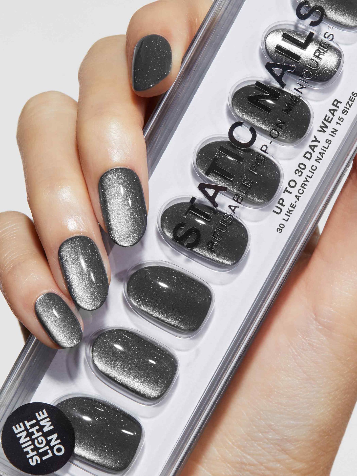 STATIC NAILS VELVET SLATE