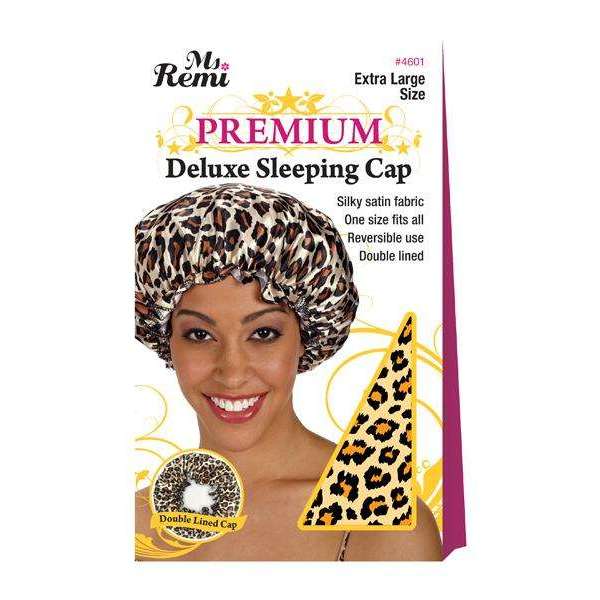 Ms. Remi Deluxe Sleeping Cap Xl Leopard