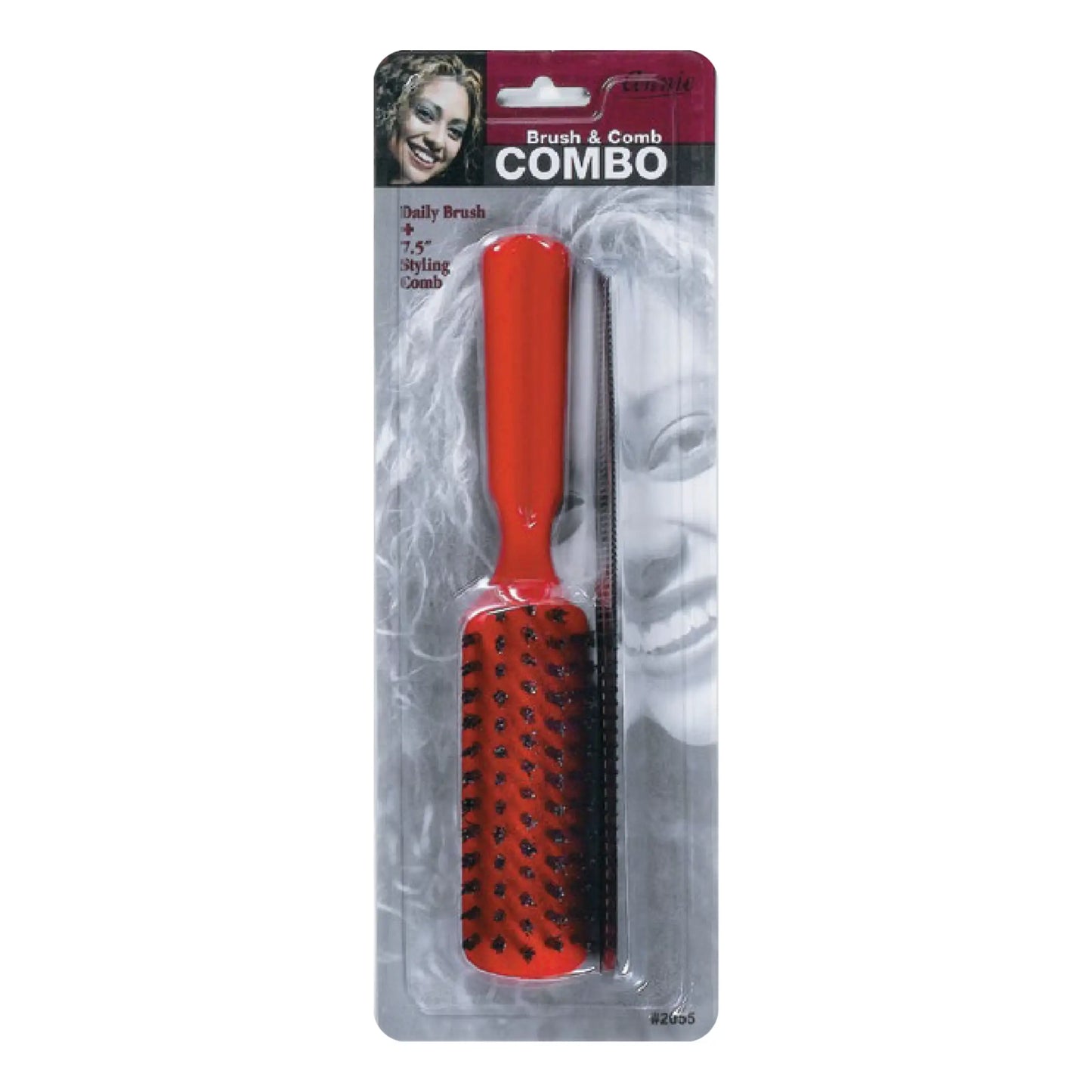 Brush And Styling Comb Combo Asst Color