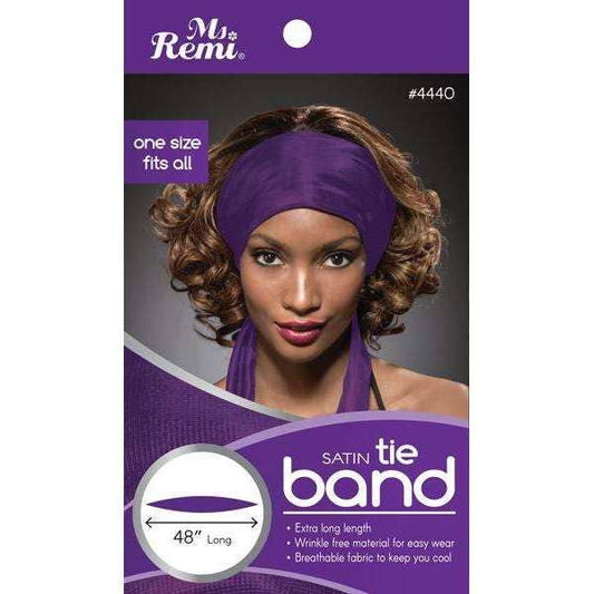 Ms. Remi Satin Tie Band Asst Color