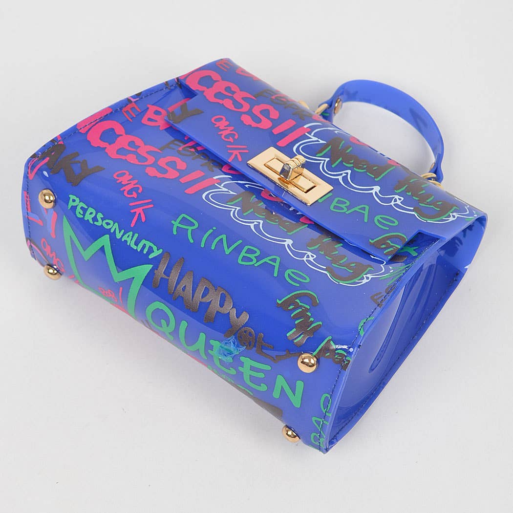 Graffiti Top Handle Bag