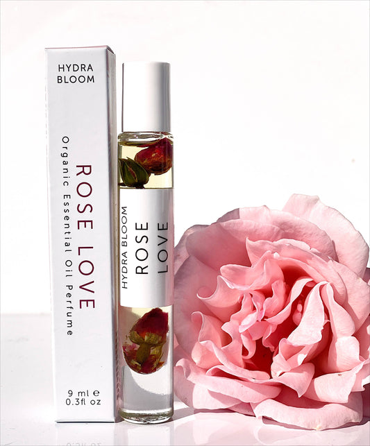 Lucy B's + HYDRA BLOOM-Rose Love Essential Perfume Roll-on Oil