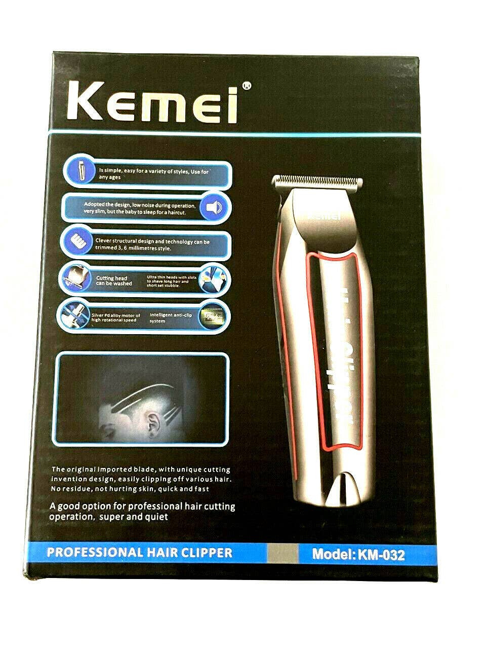 Professional GOLD Rechargeable Hair Barber Clipper Shaving