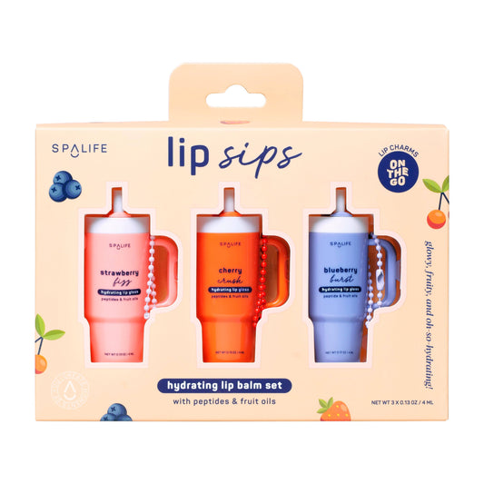 My Spa Life - Lip Sips Hydrating Lip Balm Set
