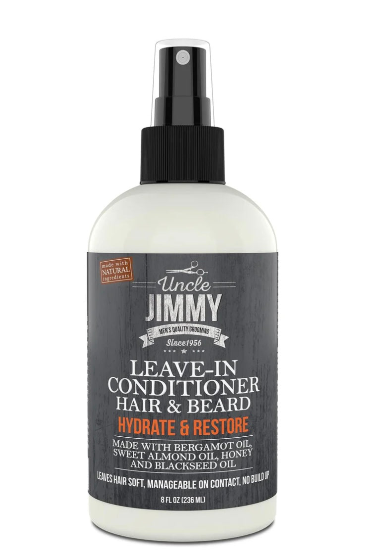 Uncle Jimmy Hair & Beard Leave-In Conditioner 8oz