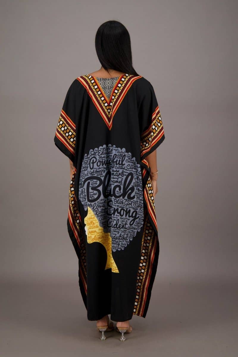 Advance Apparels - Dashiki Border Print Kaftan