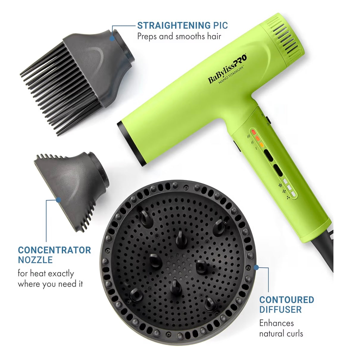 BaBylissPRO Nano Titanium Hair Dryer