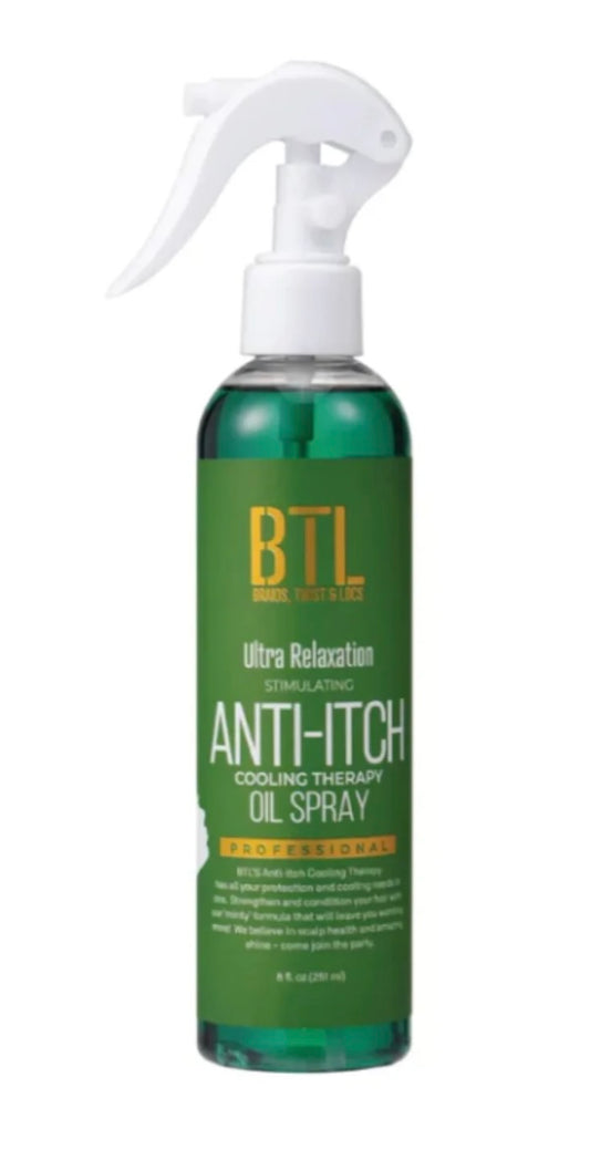 BTL Professional Ultra Relaxation Stimulating Anti-Itch Cooling Therapy Oil Spray 8 OZ