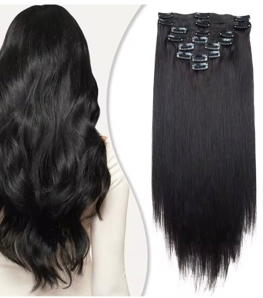 TTHBS Clip-in Remy Human Hair (8pcs) 14”