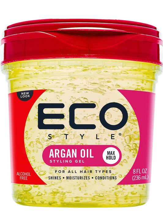 Eco Style-Argan Oil Gel, Max Hold 8 oz