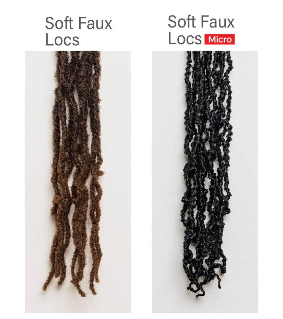 EZCROCHET Soft Faux Locs Micro 26" X3