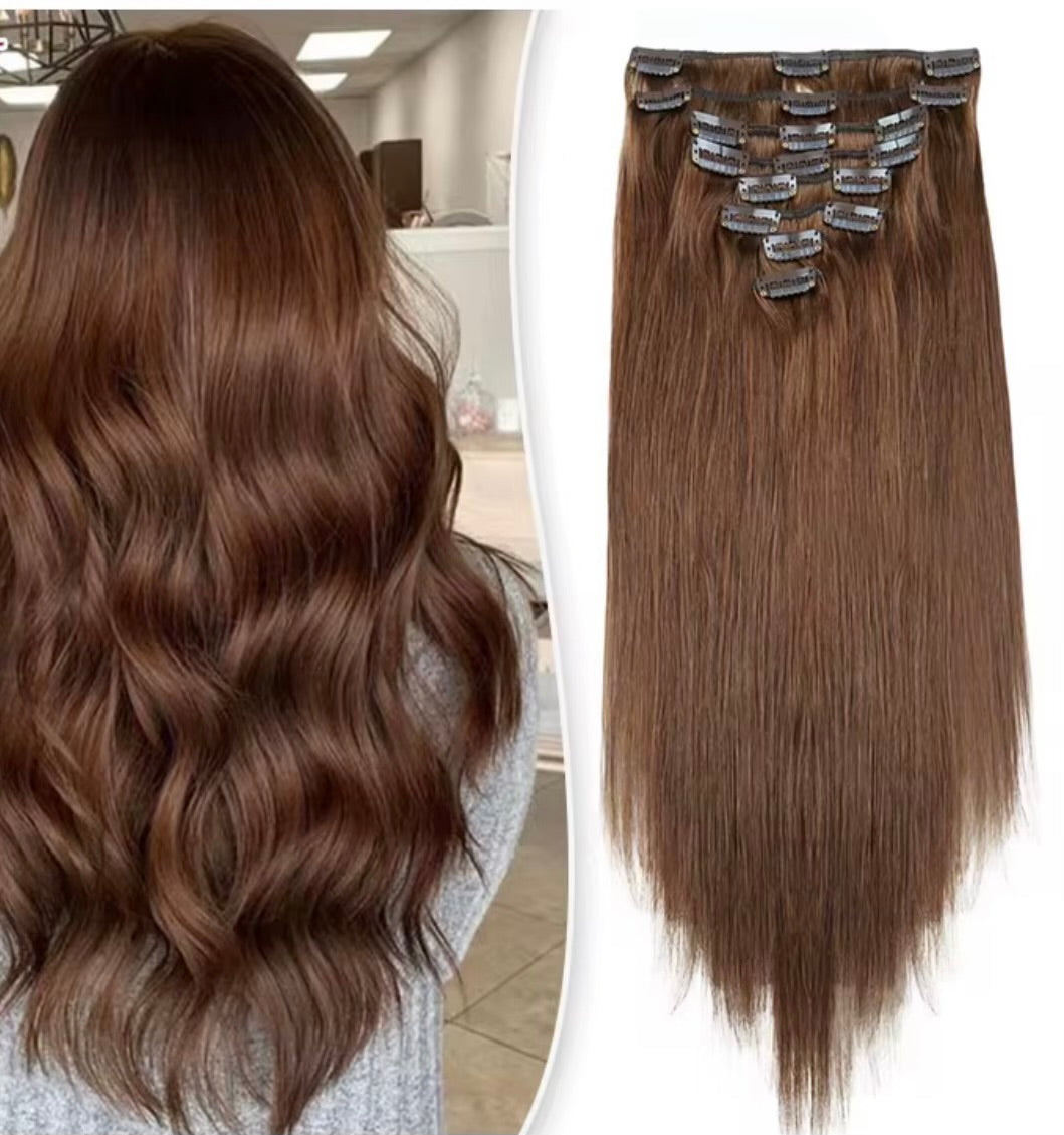 TTHBS Clip-in Remy Human Hair (8pcs) 14”