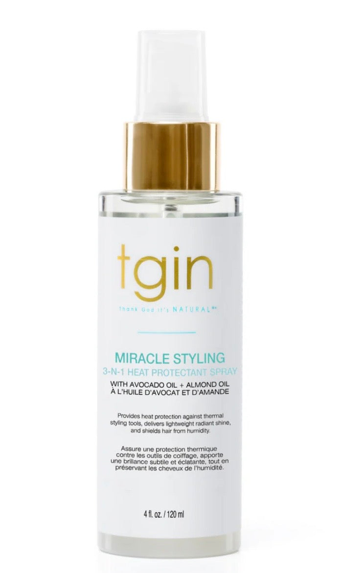TGIN Miracle Styling 3-N-1 Heat
Protectant Spray