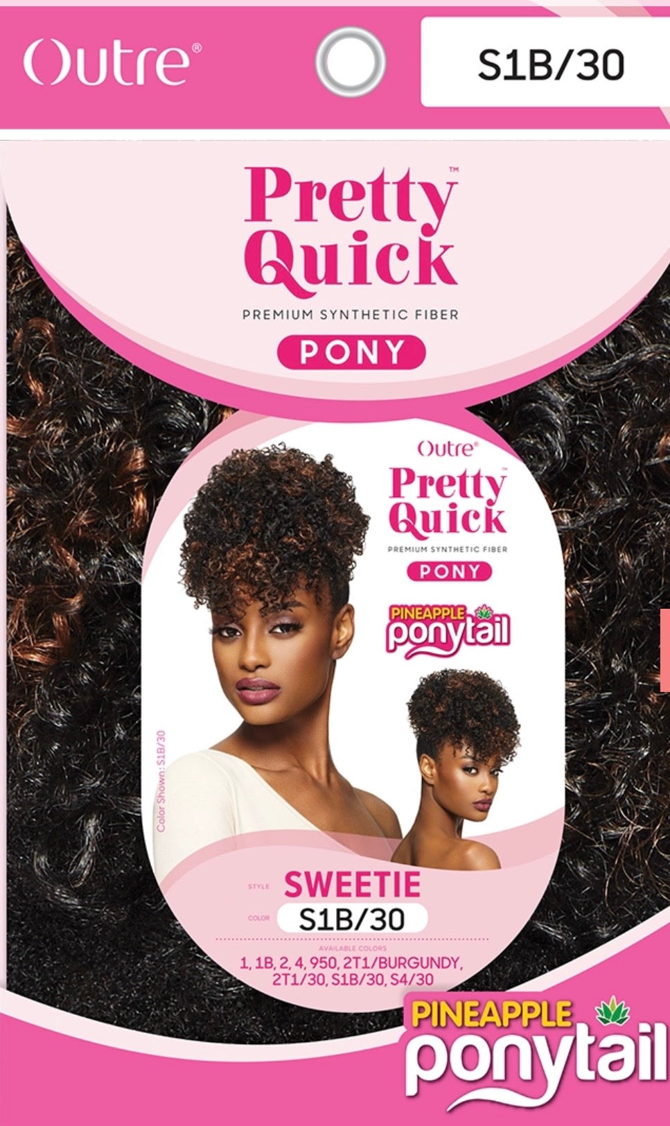 Outre Pretty Quick Pineapple Ponytail