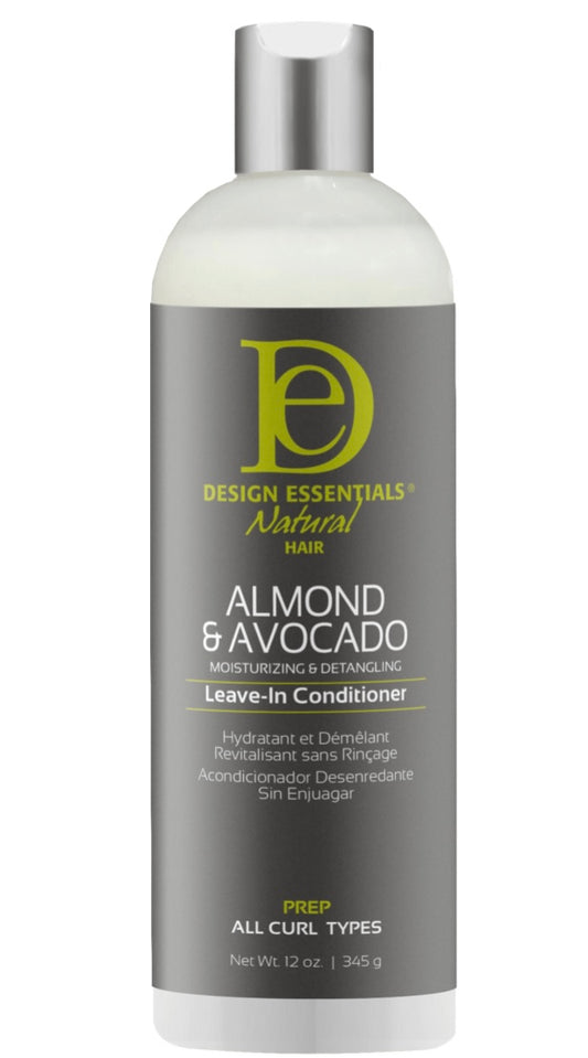 Design Essentials Almond & Avocado Leave- In Conditioner 12oz