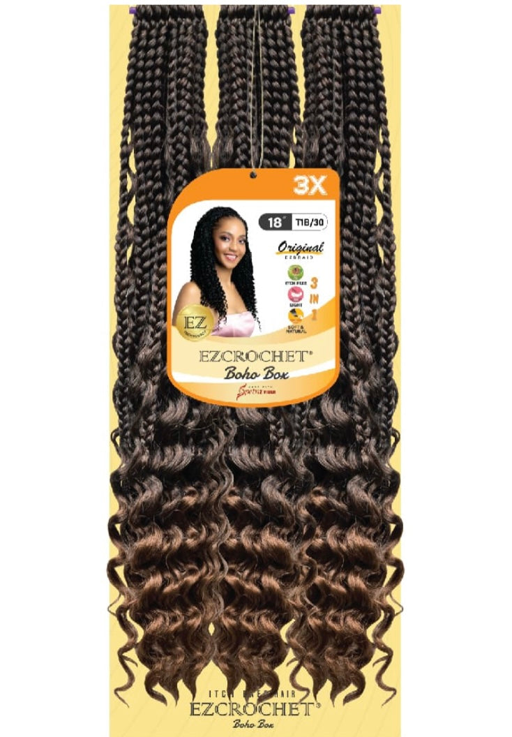 EZCROCHET Boho Box 18" X3