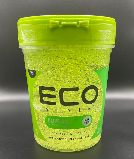 Eco Style-Olive Oil Gel, Max Hold 32 oz
