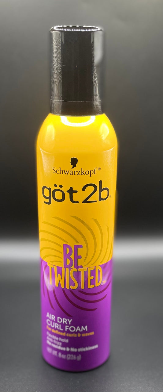 Schwarzkopf-Got2b Twisted Air Dry Curl Foam