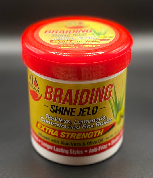 Via Natural- Braiding Shine Jelo, Extra Strength
