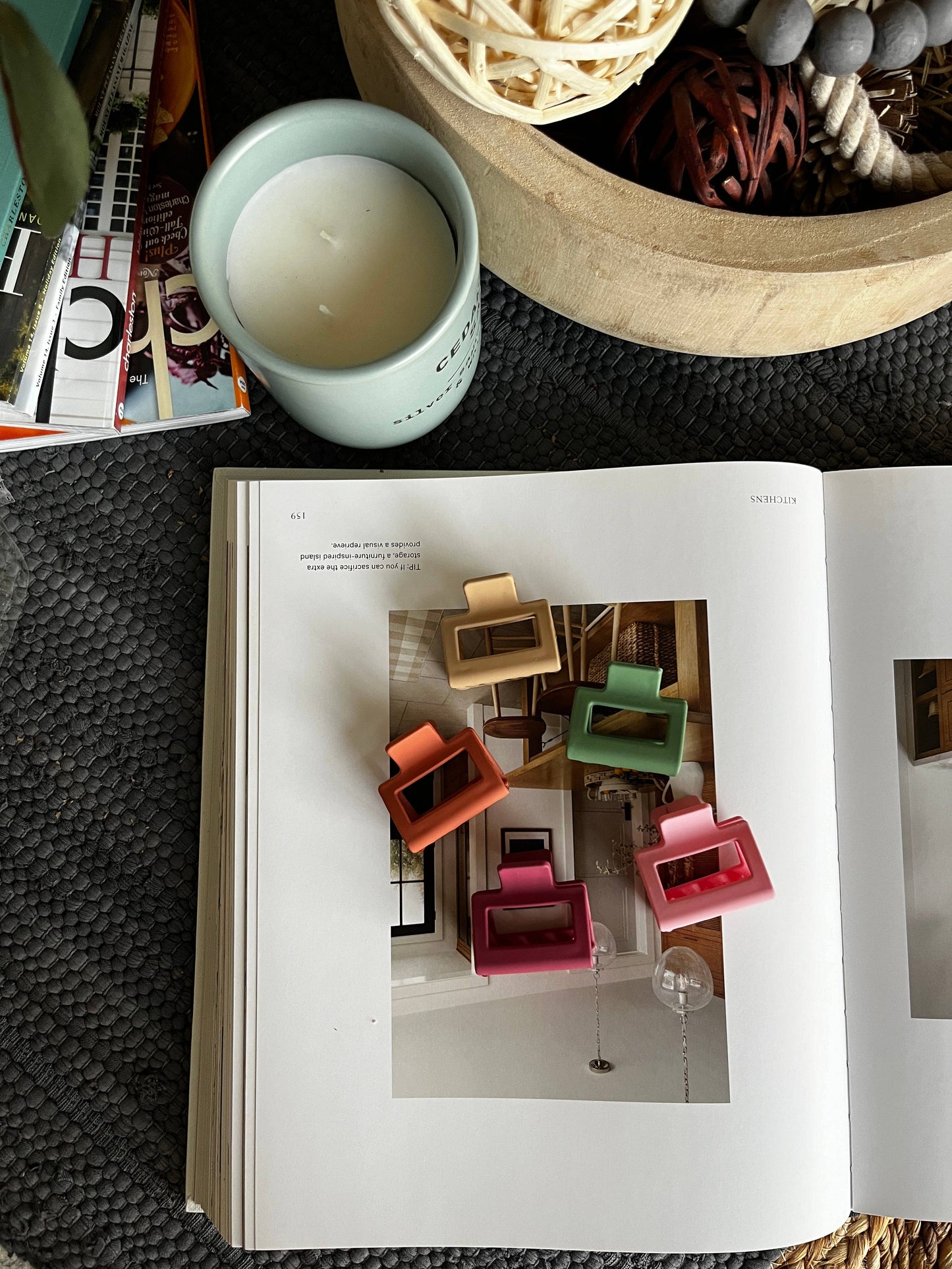 Frosting Company - Small Square Hair Claw Clips