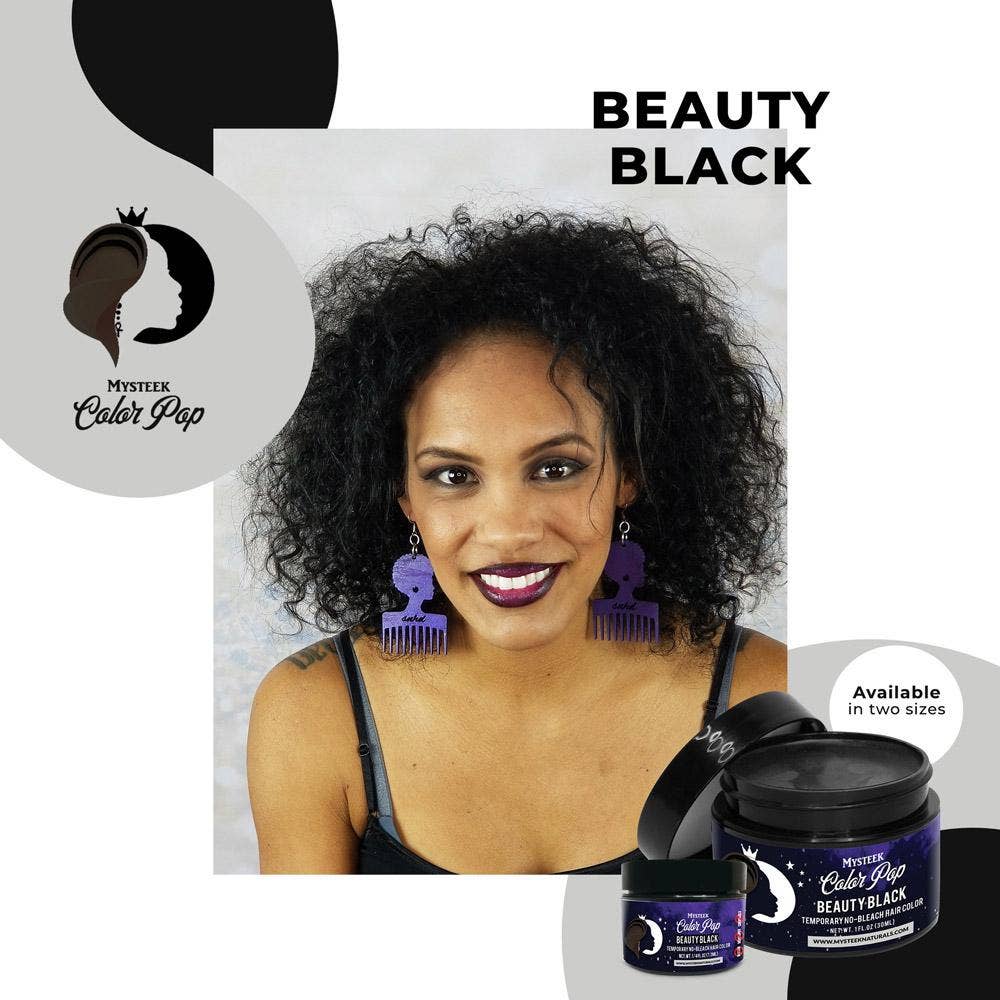 Mysteek Naturals Color Pop Beauty Black