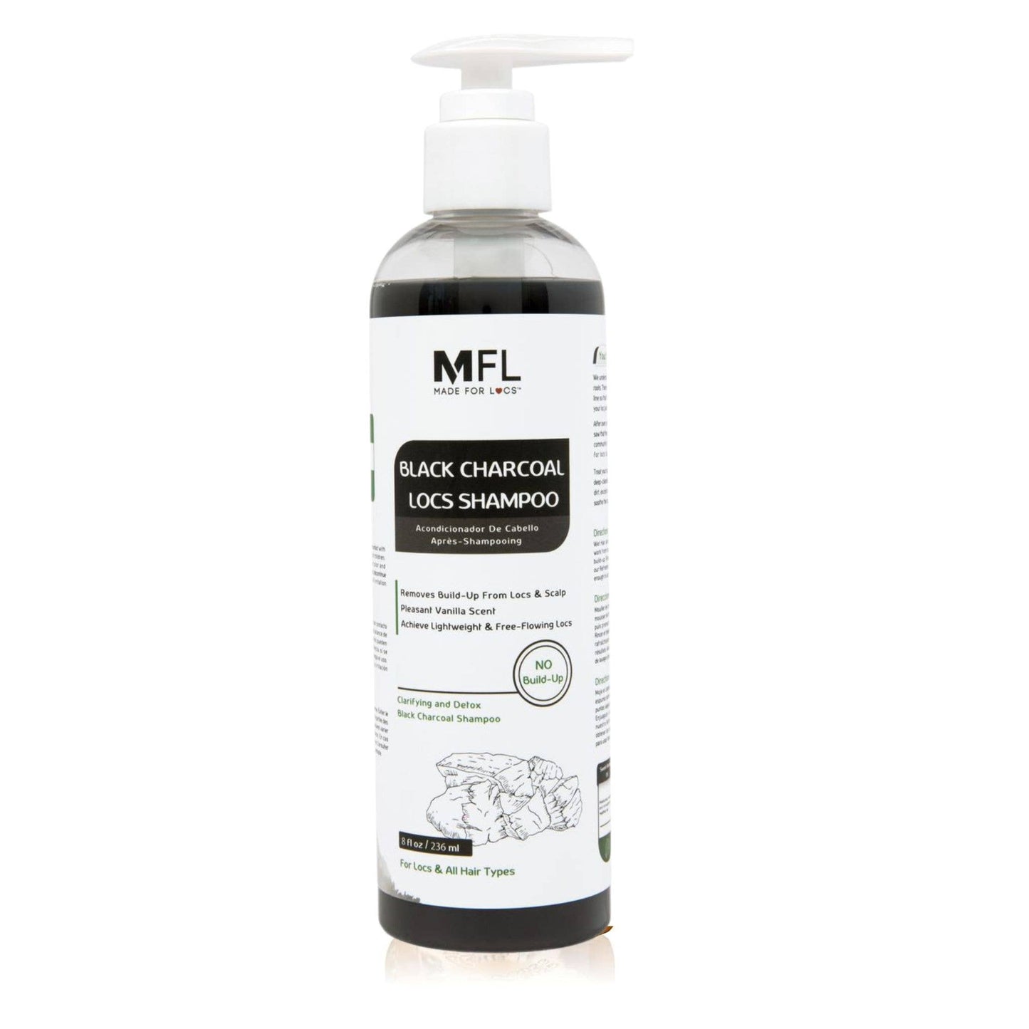 Made For Locs - Locs Black Charcoal Shampoo| 8 oz