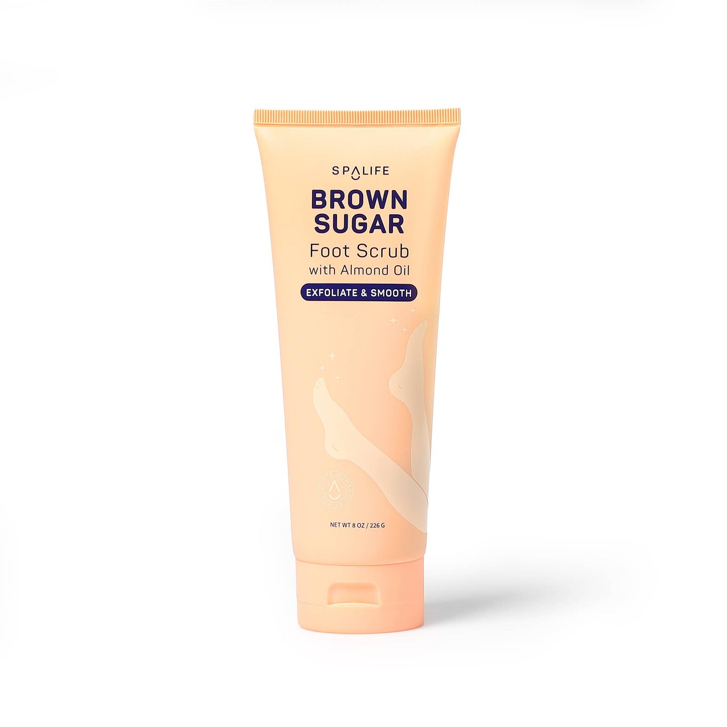 My Spa Life - Brown Sugar Exfoliating Foot Scrub  8.2 oz - Foot treatment