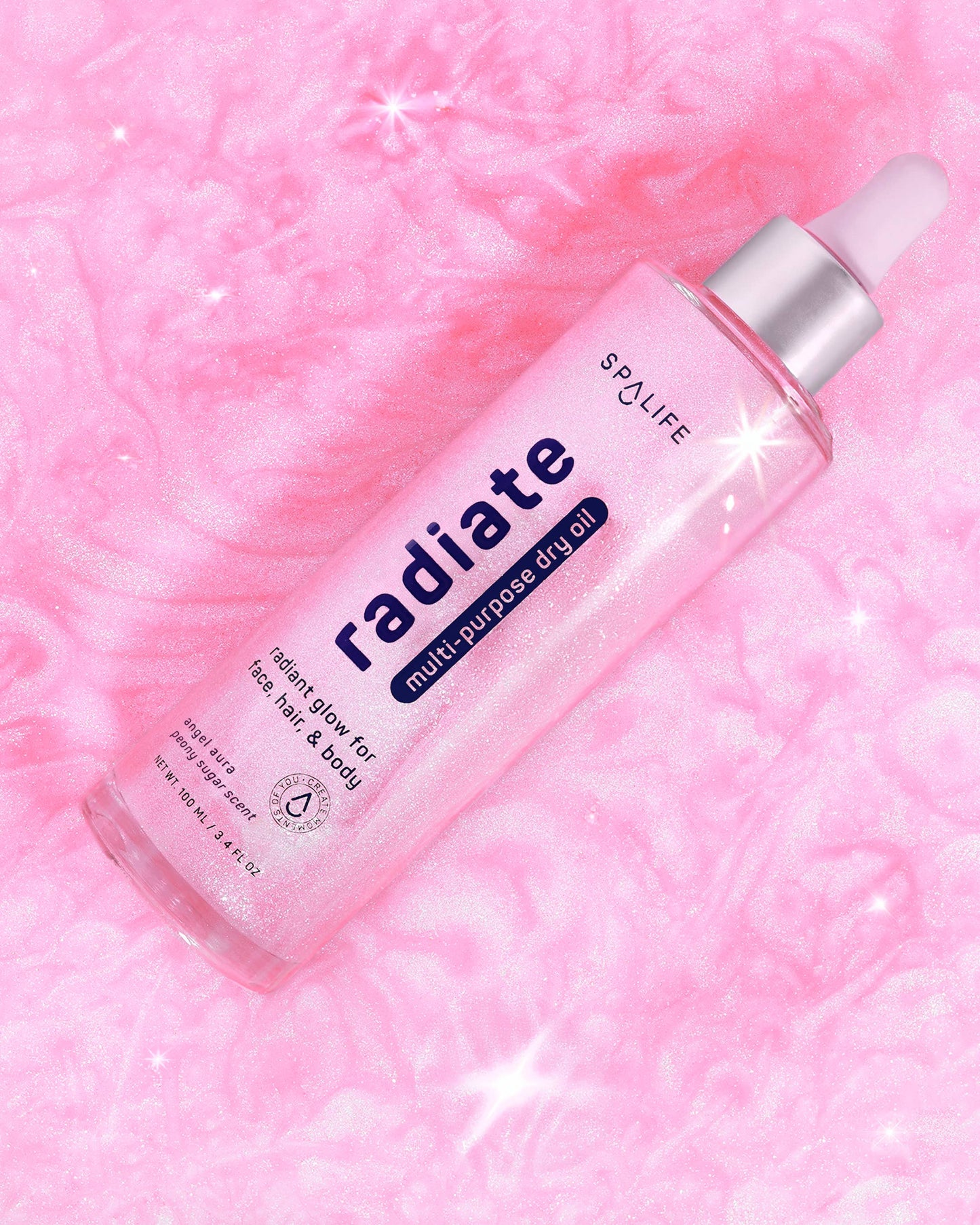 My Spa Life - Radiate Multi-Purpose Dry Oil (Peony)