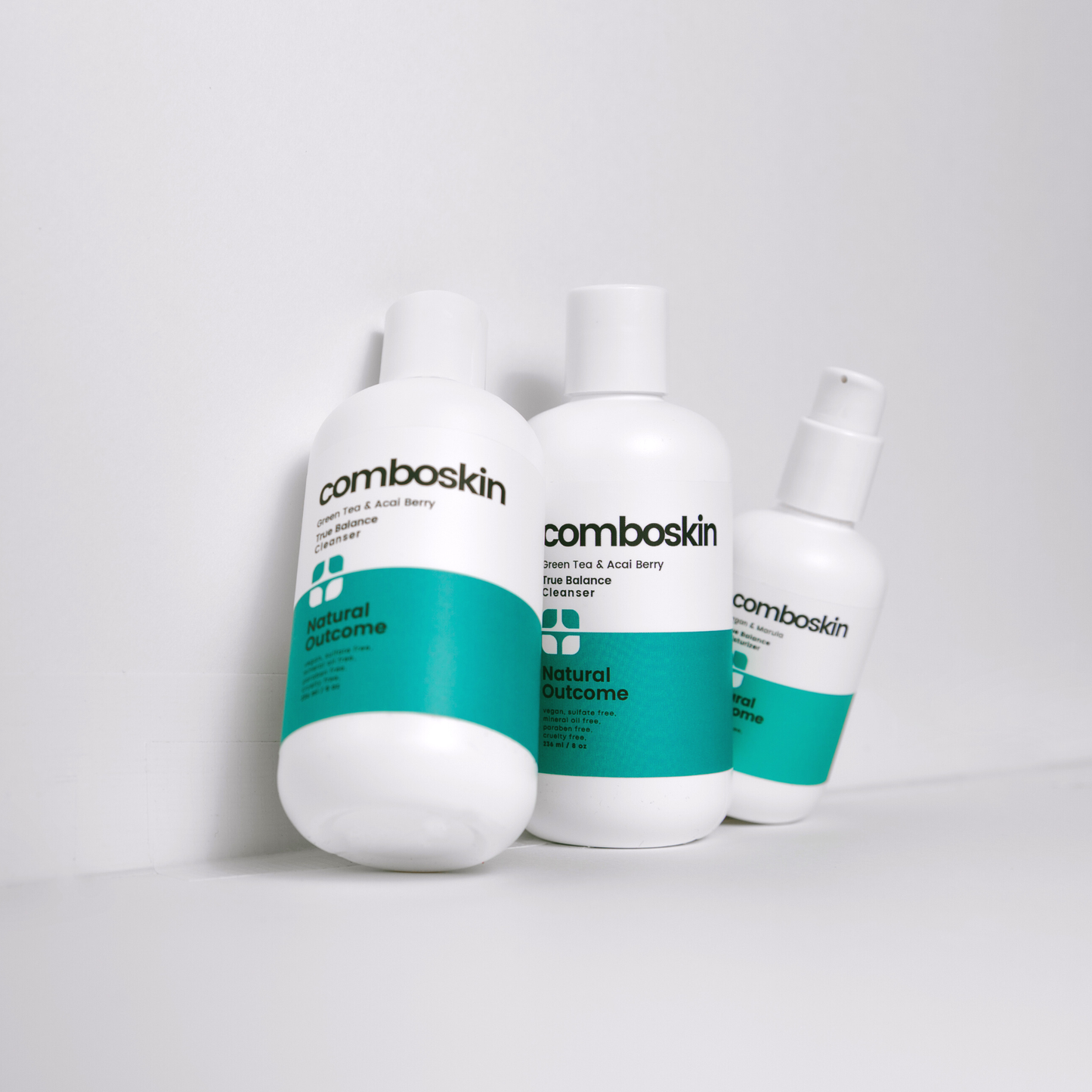 Natural Outcome Skincare-Combination Skin 3 Step Kit - True Balance