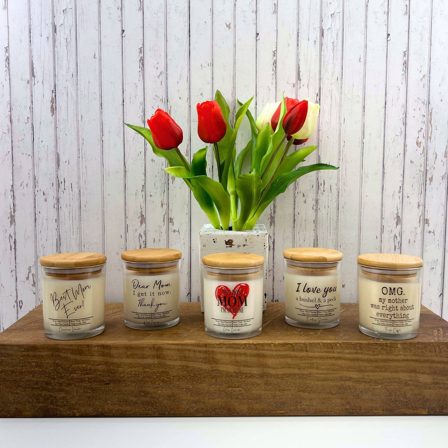 Driftless Studios - Dear Mom I Get It Now - Mothers Day Candles - Soy Wax Candle