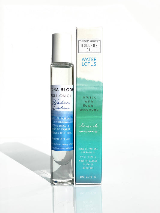 Lucy B's + HYDRA BLOOM-Royal Water Beach Waves Roll On Oil | Clean Scent