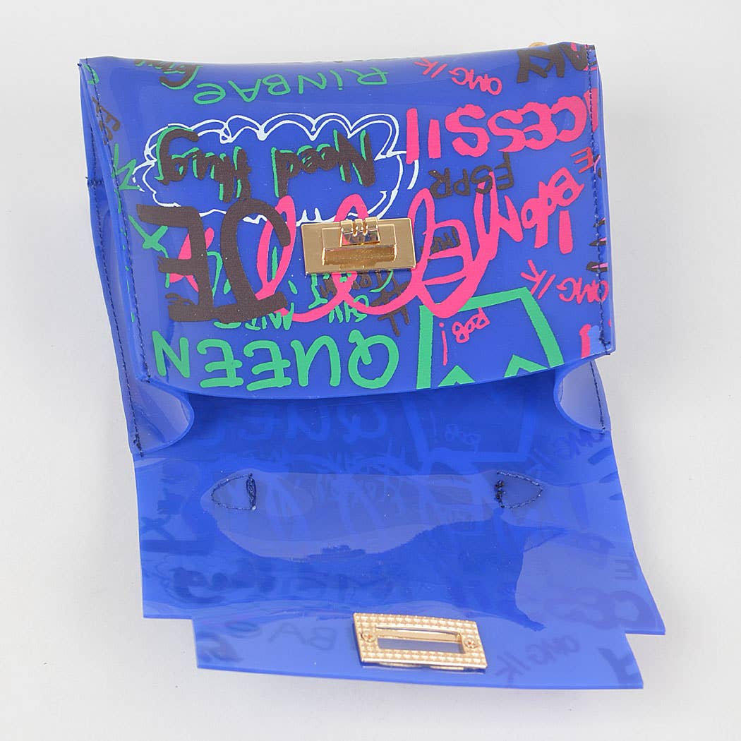 Graffiti Top Handle Bag