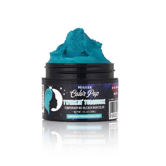 Mysteek Naturals Color Pop Twerkin Turquoise