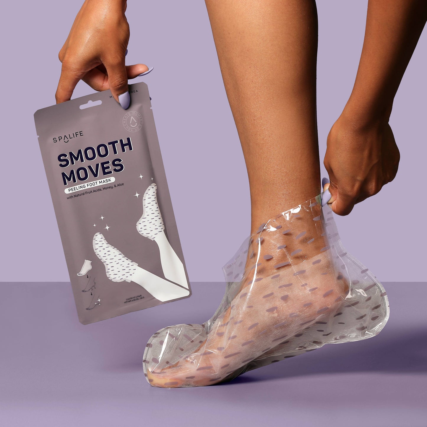 My Spa Life - Korean Peeling Foot Mask with Natural Fruit Acids