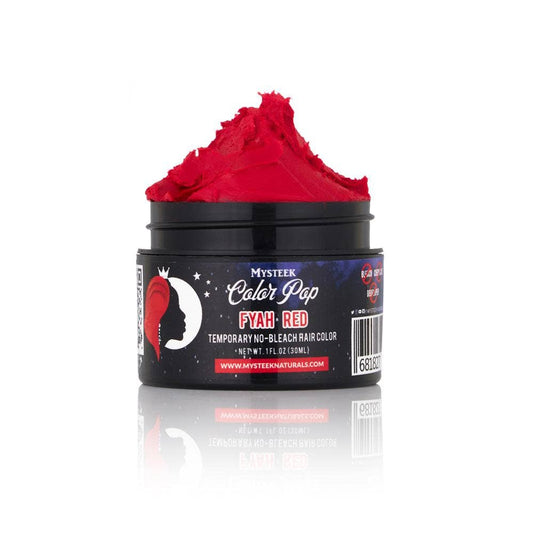 Mysteek Naturals Color Pop Fyah Red