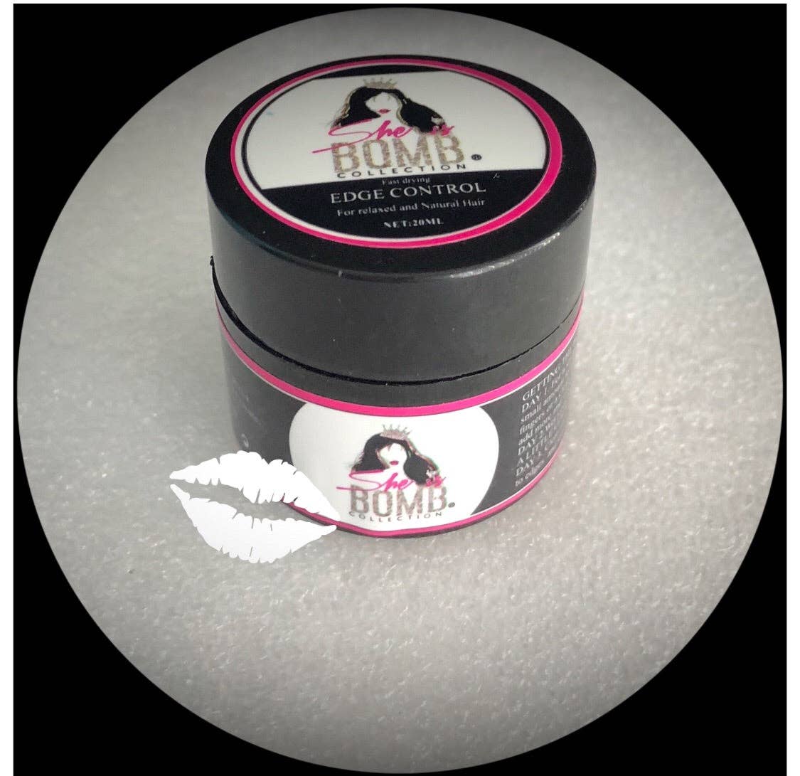 She Is Bomb Collection - TRAVEL SIZE EDGE CONTROL 20ml