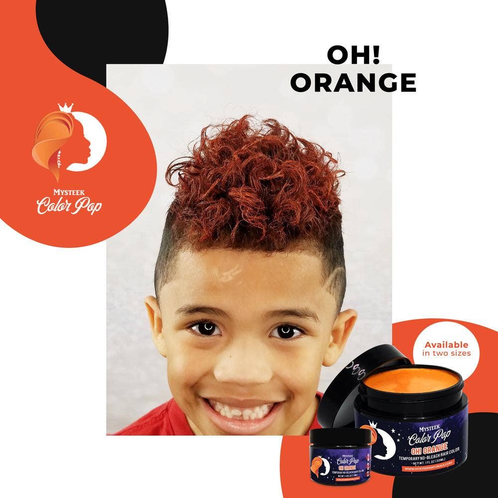 Mysteek Naturals Color Pop Oh! Orange