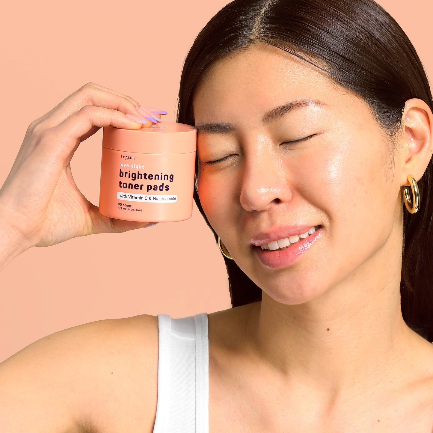 My Spa Life - Love + light Brightening Toner Pads - 60 count